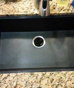 Kraus KGU-413B Undermount Single Bowl Granite Kitchen Sink, 31 Inch, Black 61 71iit3e861L