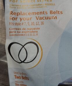 Bissell Replacement Belts, 2 Count (Pack of 1) Replacement Belt Only 2 Count (Pack of 1) 41 71ijNtj5jBL