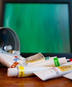 U.S. Art Supply Professional 24 Color Set of Art Oil Paint in 12ml Tubes - Rich Vivid Colors for Artists, Students, Beginners - Canvas Portrait Paintings 24 Count (Pack of 1) 27 71ik7e0QTnL