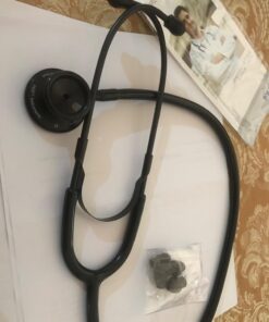 MDF® Dual Head Lightweight Stethoscope - All Black (MDF747-BO) Black (Blackout) 37 71ikbjD rQL