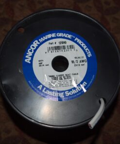 Ancor Marine Grade Products 121910 Duplex Cable, 18/2 AWG (2 x 0.8mm2), Flat - 100ft,Black/Red 100 Feet 18 Awg, Flat Duplex Black/Red 9 71ilbMke3L