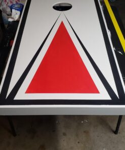 ZENY Portable Cornhole Set Regulation Size Outdoor Yard Cornhole Game 2 Wooden Cornhole Boards 8 Corn Hole Toss Bags with Travel Carrying Bag Regulation Szie 4x2ft 43 71inO5axfyL