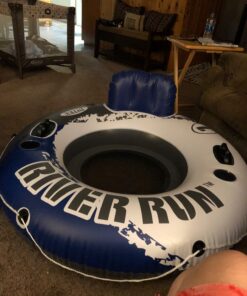 Intex River Run 1 Inflatable Floating Tube Raft for Lake, Pool 58825EP 6 Pack 30 71inaJULQkL