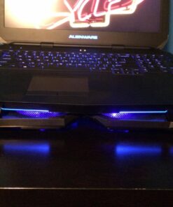 Tree New Bee High Performance Gaming Laptop Cooling Pad for 15.6-17-Inch Laptops with (4 Fans) Four 120mm Fans at 1200 RPM, Black (TNB-K0025) K25 with 4 Fans 51 71inaQdfOdL