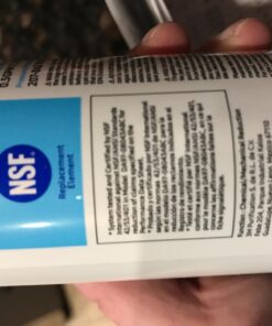 SAMSUNG Genuine Filter for Refrigerator Water and Ice, Carbon Block Filtration for Clean, Clear Drinking Water, 6-Month Life, HAF-CIN/EXP, 1 Pack 51 71ioSIVARlL