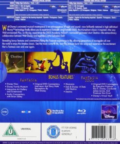Alternative view of Fantasia / Fantasia 2000 (Two movie Collection) (Special Edition)[Blu-ray][Region-Free] [UK Import] Blu-ray