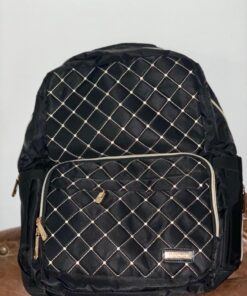 Bamomby Diaper Bag, Diaper Bag Backpack for Baby Boys Girls, Multifunction Large Rucksack Diaper Bags with Changing Pads, Waterproof Travel Back Pack Knapsack for Dad & Mom -Stylish Black 93 71ipcDrHQL 1