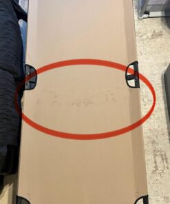 Coleman Trailhead II Camping Cot, Easy-to-Assemble Folding Cot Supports Campers up to 6ft 2in or 300lbs, Great for Camping, Lounging, & Elevated Sleeping Military Camping Cot 40 71ipdDOTqhL 1