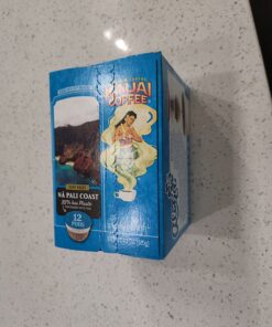Kauai Coffee Single-Serve Pods, Na Pali Coast Dark Roast Arabica Coffee from Hawaii’s Largest Coffee Grower, Compatible with Keurig K-Cup Brewers - 12 Count 12 Count (Pack of 1) 41 71ipf1jH8CL