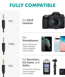 Movo VXR10 Universal Shotgun Mic for Camera - Camera Microphone for DSLR, iPhone and Android Smartphones - Compatible with Canon EOS, Nikon, and Sony Cameras - with Shock Mount, Deadcat Windscreen 29 71ipxQDtsGS