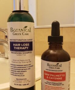 Saw Palmetto & Cayenne Scalp Oil For Hair Growth, Hair Loss Serum, Hair Oil For Dry Damaged Hair And Growth, Hair Growth Serum For Thicker Longer Fuller Healthier Hair, All Natural Vitamin Rich 37 71iroifsDCL