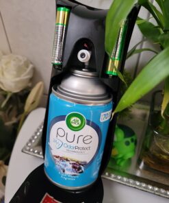 Air Wick Automatic Air Freshener Spray Refill, 2ct, Fresh Waters, Odor Neutralization, Essential Oils 20 71ismGxS0UL