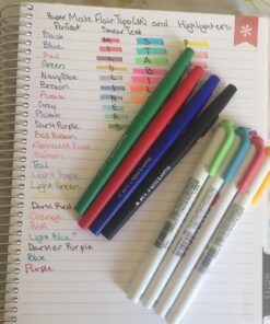 Paper Mate Felt Tip Pens Flair Marker Pens, Medium Point, Assorted, 24 Count 24 Count Flair 64 71it8Lm6TqL