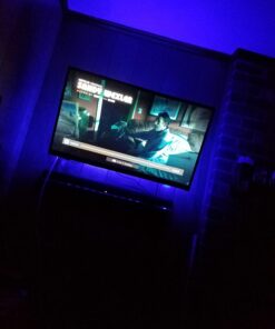 HAMLITE TV LED Backlight, 8.2Ft Led Light for TV 32-60 Inch Monitor Backlight, HDTV Wall Mount Stand Work Space Gaming Room Decor, LED Bias Ambient Mood Lighting Kit for 32-60inch 70 71itZPTKlyL