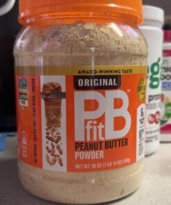 PBfit All-Natural Peanut Butter Powder, Powdered Peanut Spread From Real Roasted Pressed Peanuts, 8g of Protein, 30 Ounce (Pack of 1) 36 71itdwWT8XL