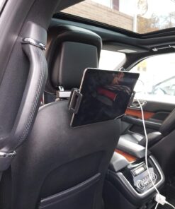 LISEN Tablet iPad Holder for Car Mount Headrest iPad Car Holder Back Seat Travel Accessories Car Tablet Holder Mount Road Trip Essentials for Kids Adults Fits All 4.7-12.9" Devices & Headrest Rod BLACK-FITS 1.77"-8.2" HEADREST ROD 51 71iwL5F0XcL