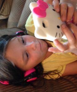 JLAB JBuddies Folding Kids Wired Headphones | Toddler Headphones | Noise Isolation | Kids Safe |Volume Limiting Headphones | Headphones for Children Black/Pink 22 71iwalzGecL