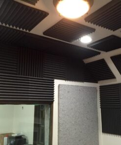 Foamily 12 Pack- Acoustic Panels Studio Foam Wedges 1" X 12" X 12" 33 71ix6yELmAL