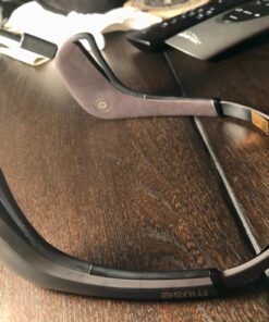 MUSE 2: The Brain Sensing Headband - Meditation Tracker - Multi Sensor Headset Monitor with Responsive Sound Feedback Guidance from Brain Wave, Heart, Body & Breath Activity 47 71iyT188HL 1