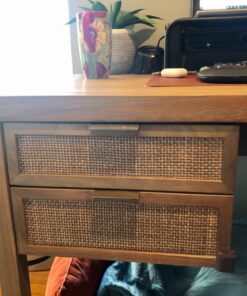 Roving Cove Corner Protector for Baby (4 Large Corners) - Hefty-Fit Heavy-Duty Soft Rubber Foam Furniture Corner Bumper Guards, 3M Adhesive Pre-Taped, Coffee Brown 4 Count (Pack of 1) 33 71izWCiW3bL