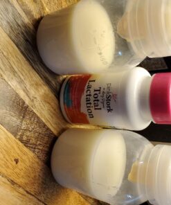 Pink Stork Total Lactation Supplement for Breast Milk Supply, Organic Fenugreek and Alfalfa to Support Breastfeeding, Milk Flow, and Production, Postpartum Essentials - 60 Capsules 37 71j SYXNHaL