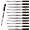SHARPIE Permanent Markers, Ultra Fine Point, Black, 12-Count 84 71j0B7pgdS