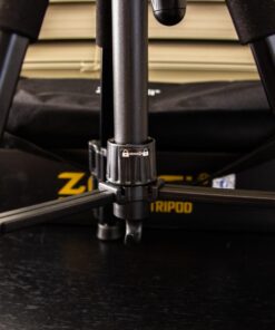 ZOMEI 65” Camera Tripod Compact Light Weight Travel Aluminum Camera/Phone Tripod for Canon Nikon with 2PC Quick Plates and Universal Phone Mount 11 lbs Load (Black) 58 71j0mN4EUDL