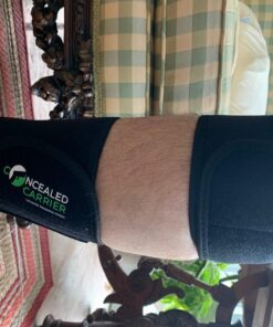 CONCEALED CARRIER (TM) Ankle Holster for Concealed Carry Pistol | Universal Leg Carry Gun Holster with Magazine Pouch for Glock 42, 43, 36, 26, S&W Bodyguard .380, 38, Ruger LCP, LC9, Sig Sauer 57 71j1Vl7aM9L