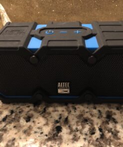 Altec Lansing LifeJacket 2 - Waterproof Bluetooth Speaker, Floating Portable Speaker for Travel & Outdoor Use, Deep Bass & Loud Sound, 30 Hour Playtime, 2.80 x 7.50 x 3.11 Inches Blue 23 71j2Z3drQLL 1