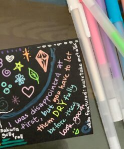 SAKURA 3D Soufflé Pen - 3-D Pen for Lettering, Drawing, Line Borders, Ornaments, & More - Opaque White and Pastel Ink Colors - 10 Pack Souffle 10 Count (Pack of 1) 51 71j39uzFzuL