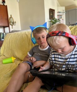 Syncwire Headphone Splitter, Nylon-Braided Extension Cable Audio Stereo Y Splitter (Hi-Fi Sound), 3.5mm Male To 2 Ports 3.5mm Female Headset Splitter for Phone, PS4, Switch, Tablets & More Black 35 71j4AzFaBdL 2