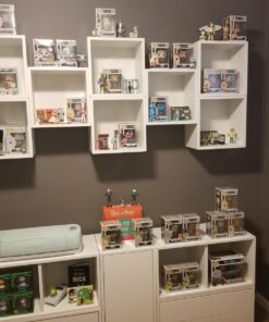 PLAYOLY Pop Protector Case for Funko - 4" Inch Pop! Vinyl Figures, Strong Pop Protectors, Crystal Clear, Heavy Duty Acid Free w/ Protective Film Lot of 20 67 71j4f0bvuvL