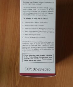 Think Remedy Aged Beet Root Capsules - Beet Pills for Stamina - Organic Beet Root Powder - Nitric Oxide Supplement - Nitrate No Sugar - 30 Capsules - Beet Root Supplement 31 71j4mowSExL