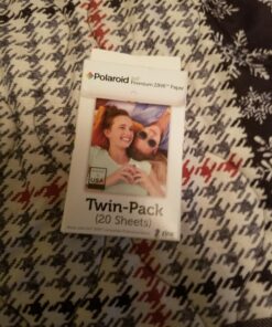 Zink Polaroid 2x3ʺ Premium Zink Zero Photo Paper 20-Pack - Compatible with Polaroid Snap/SnapTouch Instant Print Digital Cameras & Polaroid Zip Mobile Photo Printer 20 Pack Zink Paper 45 71j6c2hlVFL