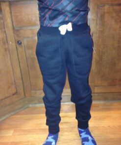 French Toast Boys' Fleece Jogger 8 Black (D) 13 71j6zZv NtL 1