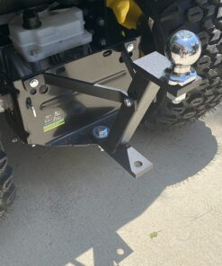 Great Day Lawn-Pro Hi-Hitch - Lawnmower Towing Hitch - Aluminum Construction - Black Powder-Coated Finish, LNPHH650 64 71j7B j58RL