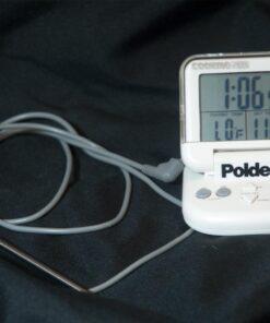 Polder Digital in Oven Programmable Thermometer and Timer, Flip Top Display and Magnetic Wall Mount for Easy Reading, White Multicolor 25 71j7naoKuxL