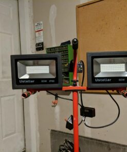 USTELLAR 2 Pack 80W LED Flood Light IP66 Waterproof Outdoor Super Bright Security Lights 800W Equiv, 5000K Daylight White Outside Floodlight Landscape Wall Lights 80.0 Watts 60 71j8RXiRi7L