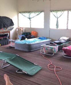 Intex Comfort Dura-Beam Airbed Internal Electric Pump Bed Height Elevated (2020 Model) Twin (300 Lbs) Mid Rise (13") 50 71j8Ta23h3L