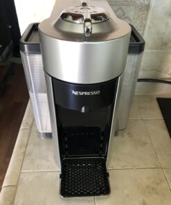 Nespresso Vertuo Coffee and Espresso Machine by De'Longhi, 1597 milliliters, Silver Machine Only 31 71j8noo5hL