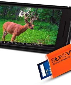 SD Card Reader for Android - Type C USB Trail Camera Viewer, Deer Hunting Accessories for Game Cam Memory Chip Reading on Smart Phones Samsung Galaxy, Google Pixel, Moto Droid, Includes Zipper Case 28 71jAkTUoyRL