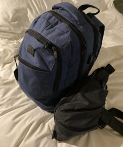 MATEIN Laptop Backpack,Slim Travel Backpack with Laptop Compartment for Men Women,College Daypack Gift Computer Bag fits 15.6 Inch Notebook, Blue 45 71jB41gJINL