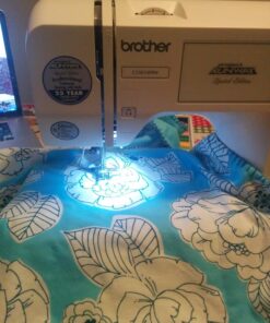 Brother Sewing Machine, CS5055PRW, Project Runway, 50 Built-in Stitches, LCD Display, 7 Included Sewing Feet 40 71jB67GGpjL