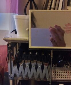 JERDON Two-Sided Swivel Wall Mount Mirror - Vanity Mirror with 5X Magnification & 30 inch Wall Extension - Model J2020C 51 71jBU23vZoL