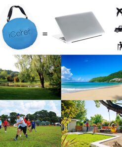 iCorer Automatic Pop Up Instant Portable Outdoors Quick Cabana Beach Tent Sun Shelter Blue 28 71jD4zOD8tL