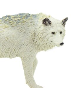 Safari Ltd. White Wolf Figurine - Realistic, Hand-Painted 3.6" Model Figure - Educational Toy for Boys, Girls & Kids Ages 3+ 15 71jDFWuqY4L