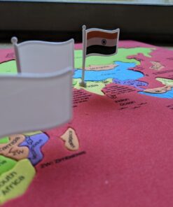 Imagimake Mapology World Map Puzzle - Includes Country Flags & Capitals | Educational Toys for Kids 5-7 | Fun Jigsaw Puzzle for Girls & Boys Toy Age 6-8 | Games for Kids 8-12 for Kids World with Capitals 54 71jDIavm vL