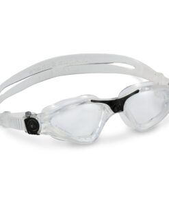 Aqua Sphere Kayenne Swim Goggles - Made in Italy - Adult UV Protection Anti Fog Swimming Goggles Clear