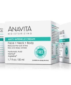 Anavita Moisturizing Anti Wrinkle Anti Aging Cream W/Peptide & Hyaluronic Acid - Day Night - Facial Fine Lines Wrinkles Elasticity Skin Tone - Face Neck Decollete Moisturizer for Women Men 1.7 fl oz 15 71jE3KuwOTL