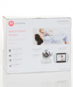 Motorola MBP36S Remote Wireless Video Baby Monitor with 3.5-Inch Color LCD Screen, Remote Camera Pan, Tilt, and Zoom 1-Camera 38 71jFvIeFML